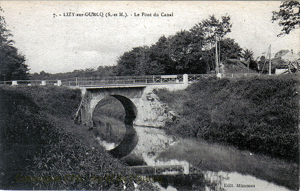 7. - LIZY-sur-OURCQ (S.-et-M.). - Le Pont du Canal
